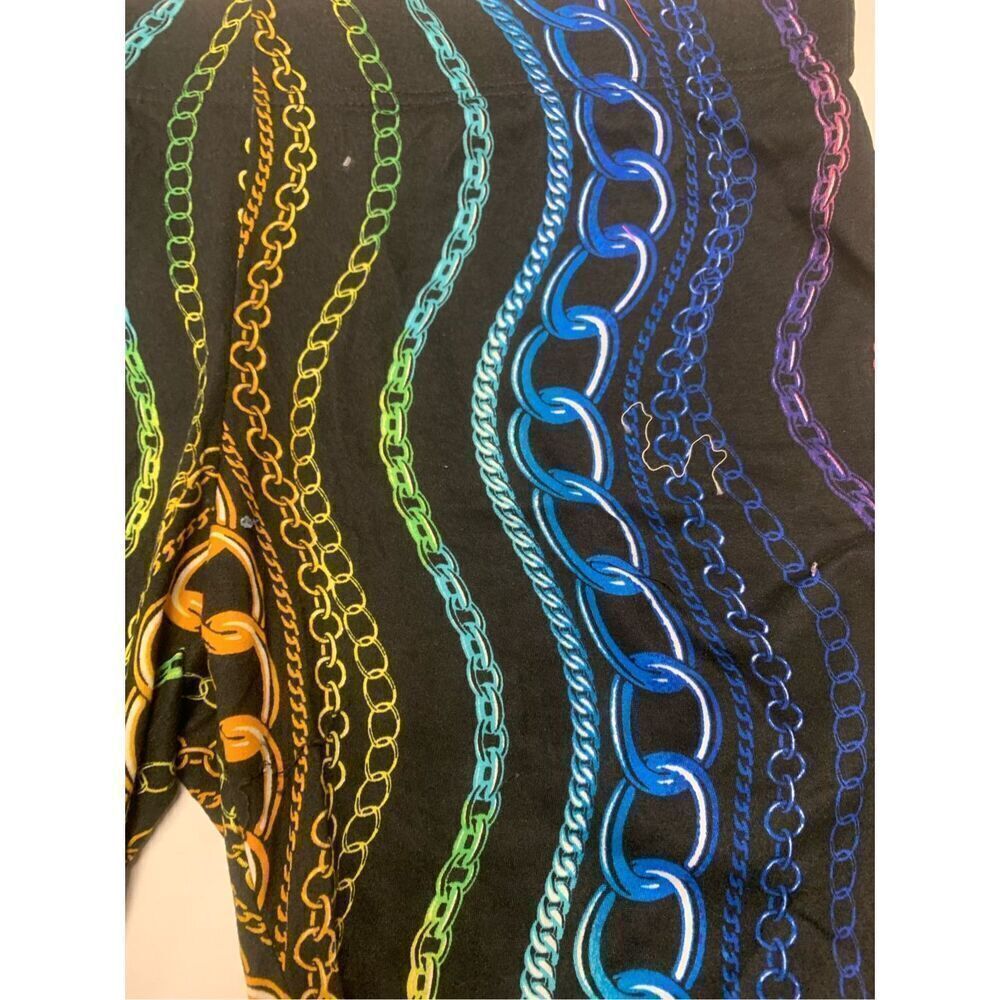 Chainlink Patterned biker shorts - Picture 3 of 4